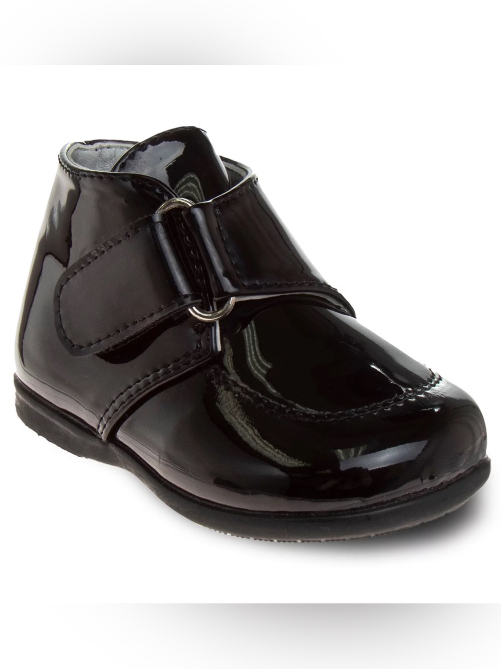 Josmo Black Patent Strap Dress Shoes